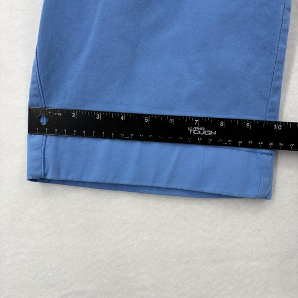 Sonoma Pants Womens Medium Blue Cropped Straight Twill Stretch Casual Travel NWT - Picture 11 of 15